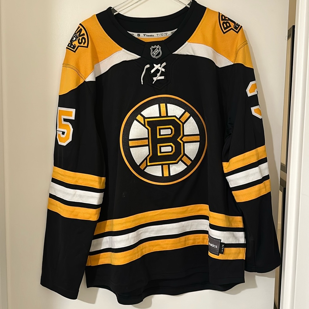 Fanatics Bruins Hockey Jersey Number 3 Ullmark Size Large